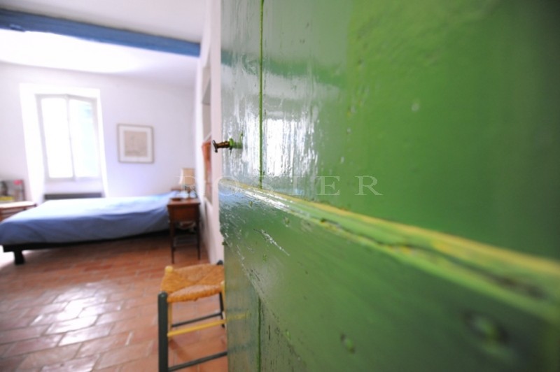 In the Luberon, south of France, a 19th century house with panoramic views from it's stunning roof terrace