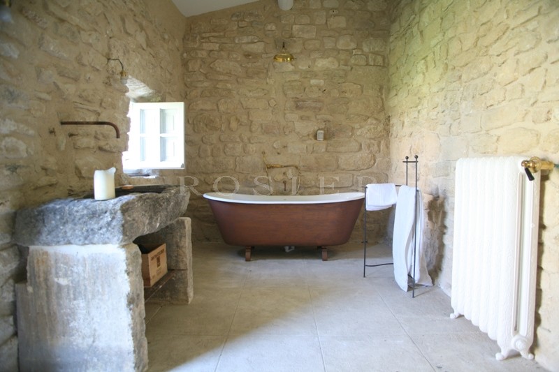 For sale, restored XVIth century farmhouse situated in the Ventoux mountains, at the entrance to the Luberon.