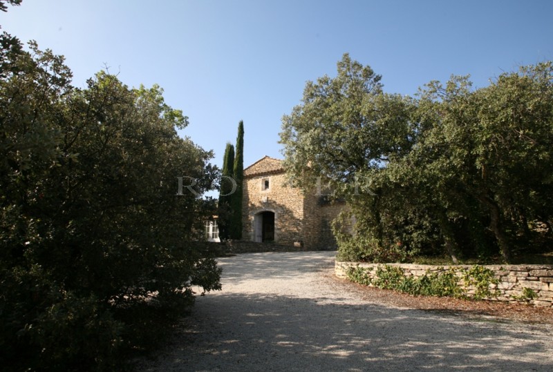 In the Luberon: just a few minutes walk from one of the most beautiful and saught-after villages in France, a superb property for sale by Rosier in Gordes.