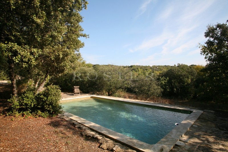 In the Luberon: just a few minutes walk from one of the most beautiful and saught-after villages in France, a superb property for sale by Rosier in Gordes.