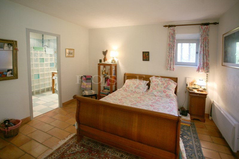 For sale in Luberon, just a few minutes away from the most prestigious hilltop village in Luberon, a stone-clad property comprising two houses with approximately 200 m² of living space. 
