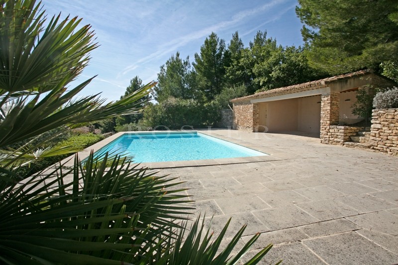 Gordes, for sale, stone house for sale offering unobstructed views of the valley and the Luberon.