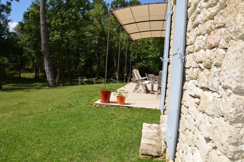 In, for sale, traditional provençale house with swimming pool, terrace in a superb park of 2 300 m²