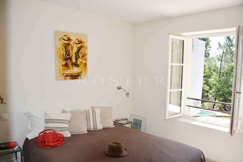 In, for sale, traditional provençale house with swimming pool, terrace in a superb park of 2 300 m²