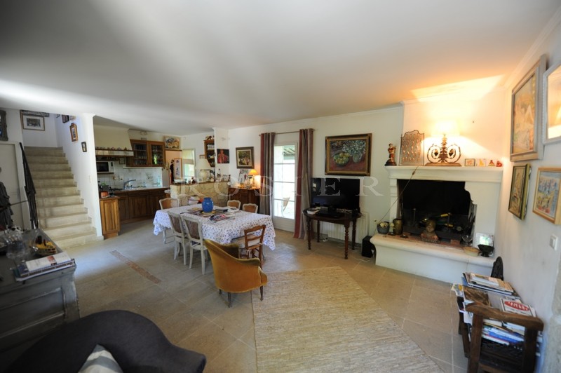 Up in the hill, set in vineyards, charming little farmhouse with pool on more than 3 000 m² of grounds