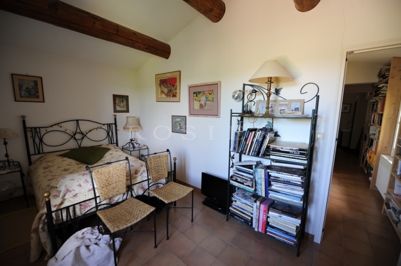 Up in the hill, set in vineyards, charming little farmhouse with pool on more than 3 000 m² of grounds