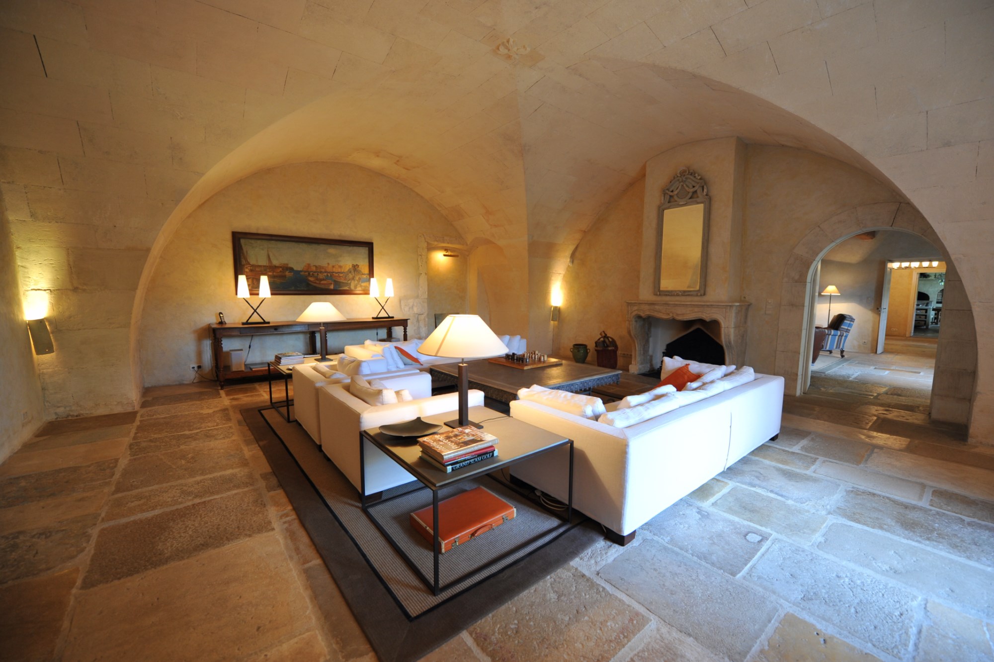 Close to St Remy de Provence, for sale, exclusive stone farmhouse with garden, swimming pool and pool house