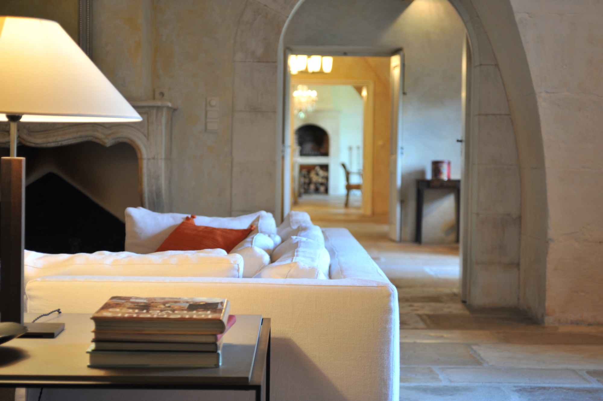 Close to St Remy de Provence, for sale, exclusive stone farmhouse with garden, swimming pool and pool house