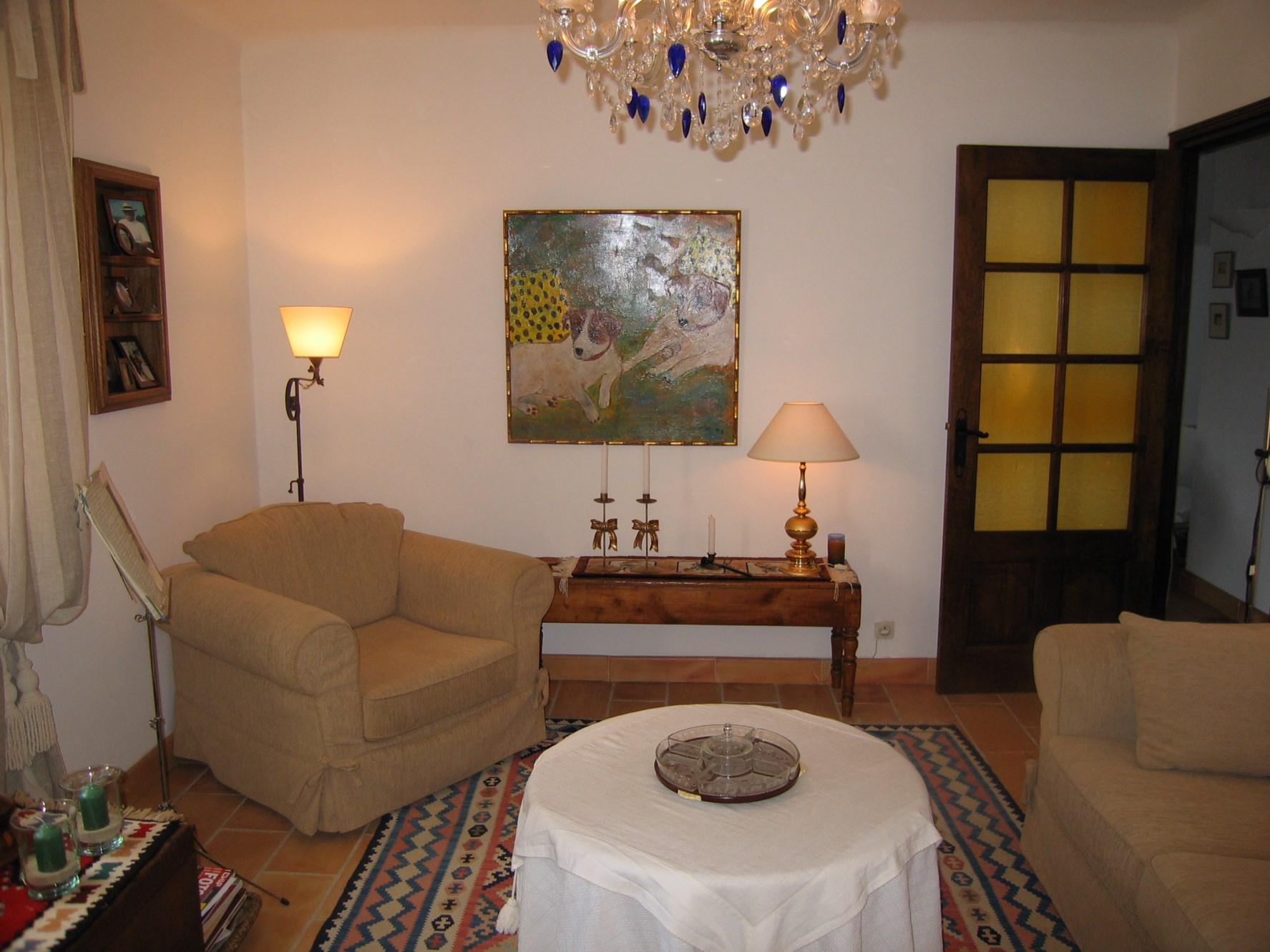 In Provence, Gordes, for sale, a stone-clad house with swimming pool in peaceful and charming surroundings