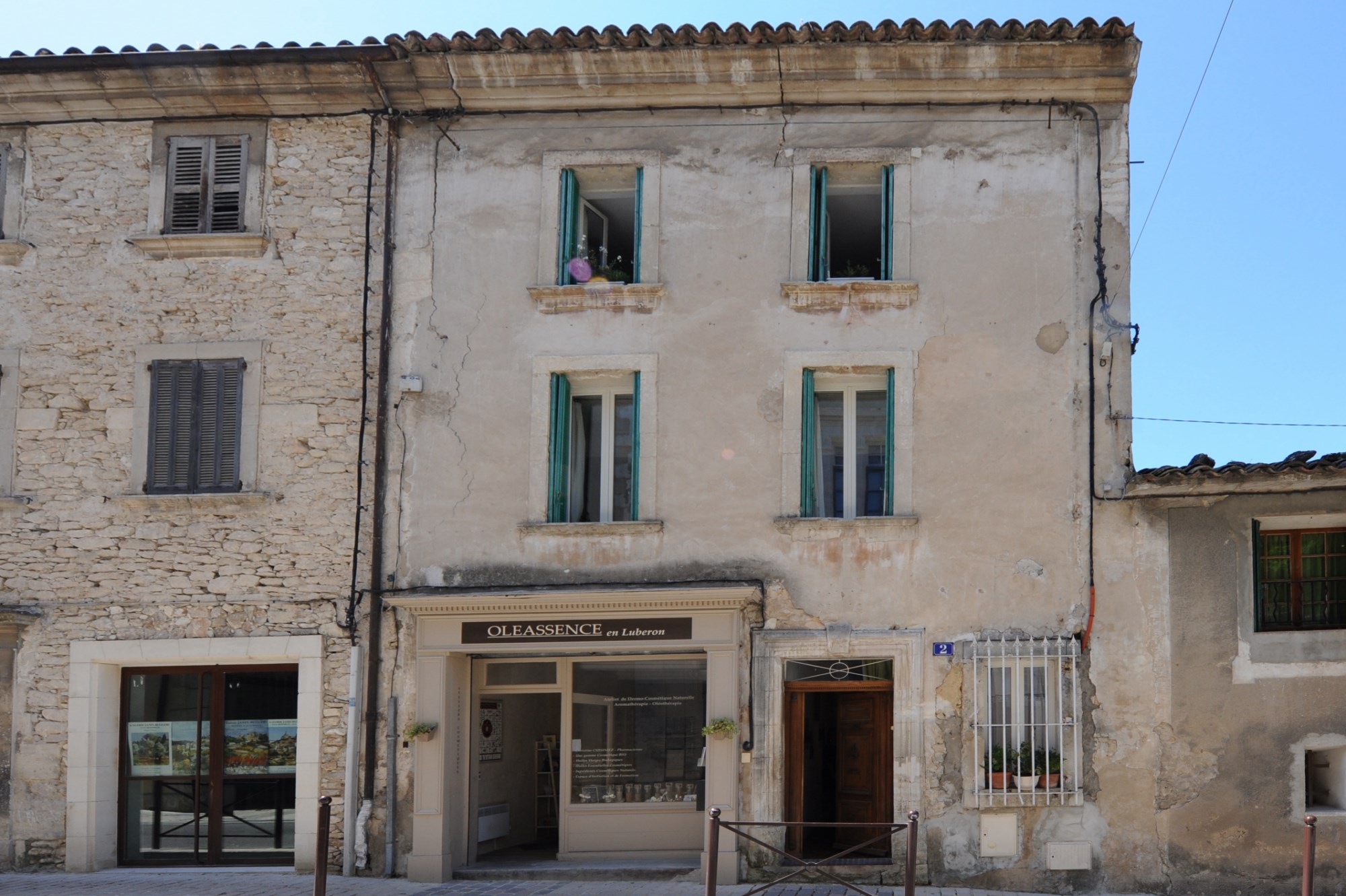 Luberon, Bonnieux, for sale, lovely bourgeoise house with a view on Gordes and Lacoste