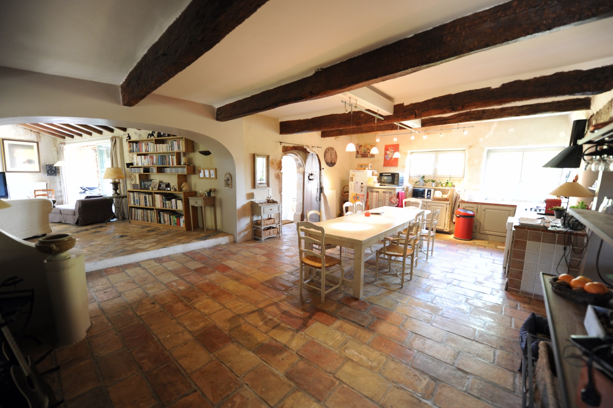 For sale in Luberon, authentic farmhouse with pool and outbuildings on 56 hectares