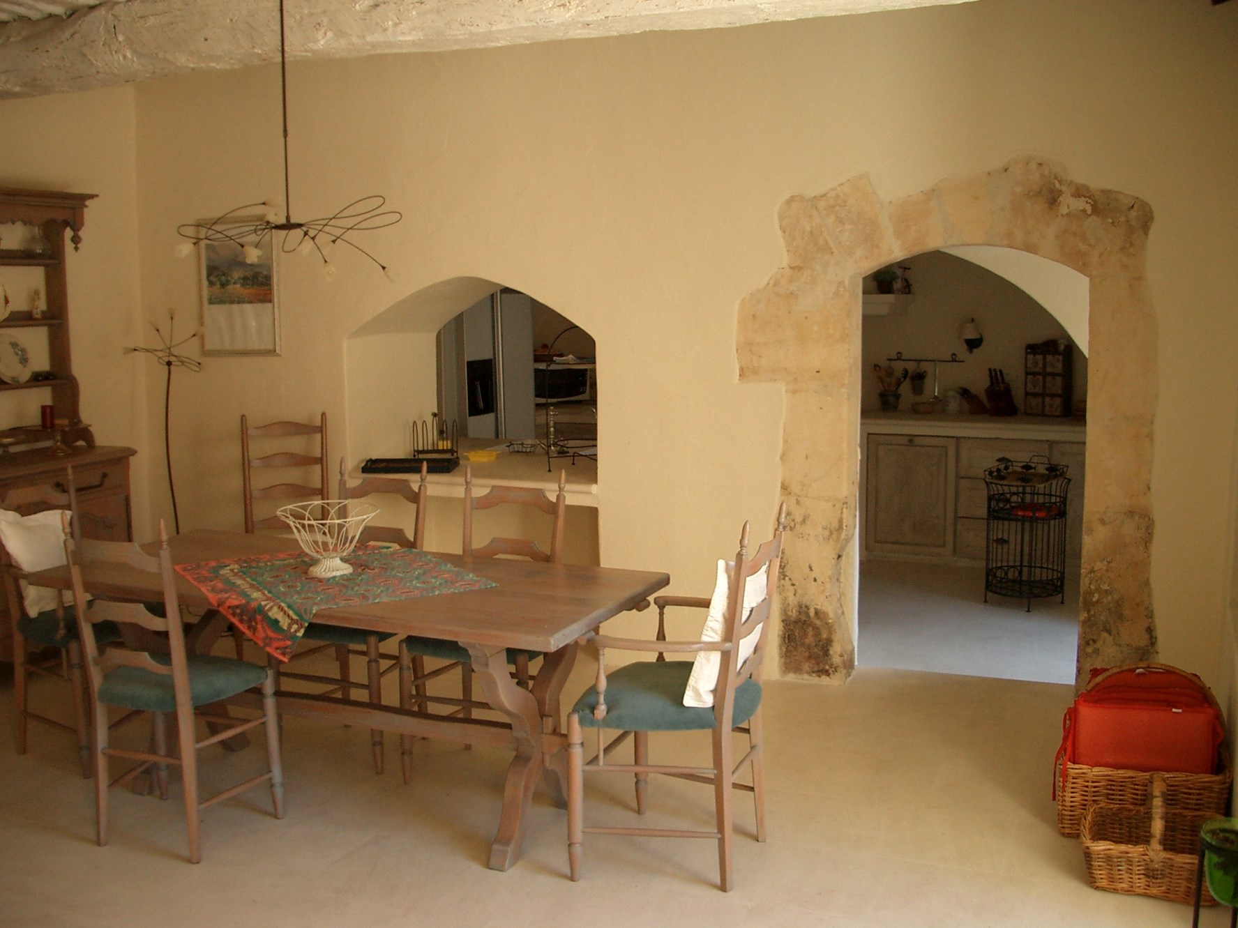 For sale in Luberon, authentic XVIIIth century farmhouse for sale, fully restored, with heated pool, garden and views 