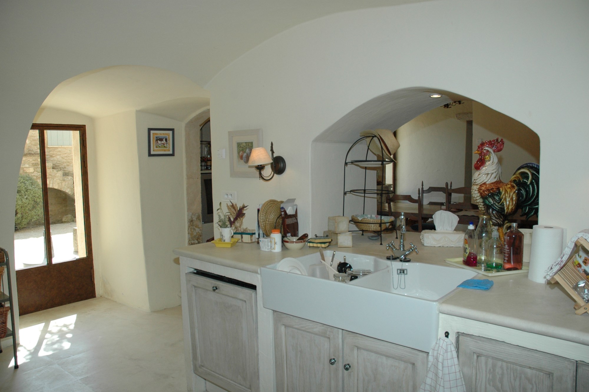 For sale in Luberon, authentic XVIIIth century farmhouse for sale, fully restored, with heated pool, garden and views 
