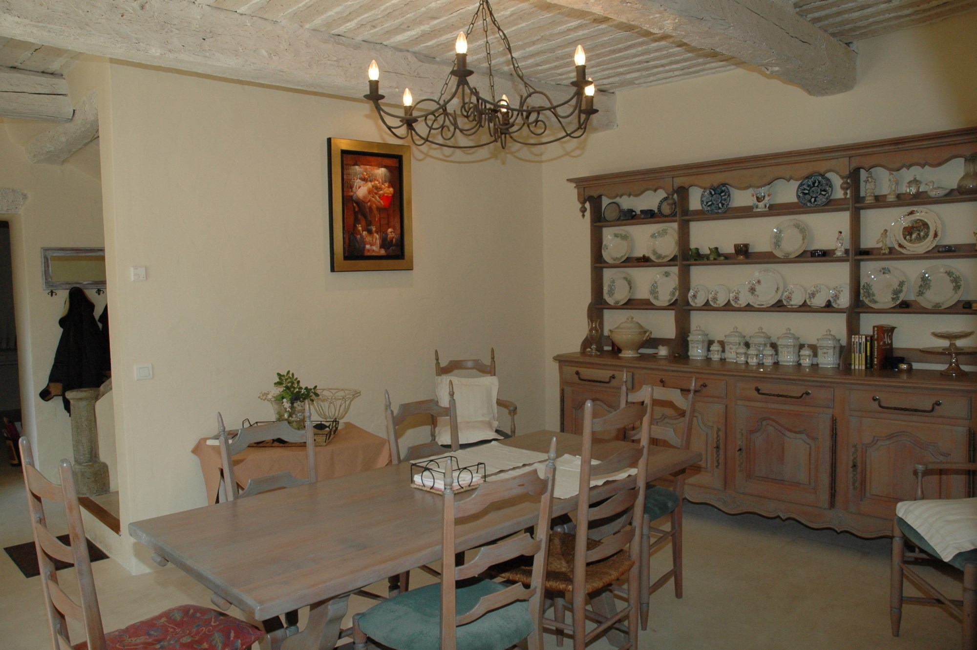 For sale in Luberon, authentic XVIIIth century farmhouse for sale, fully restored, with heated pool, garden and views 