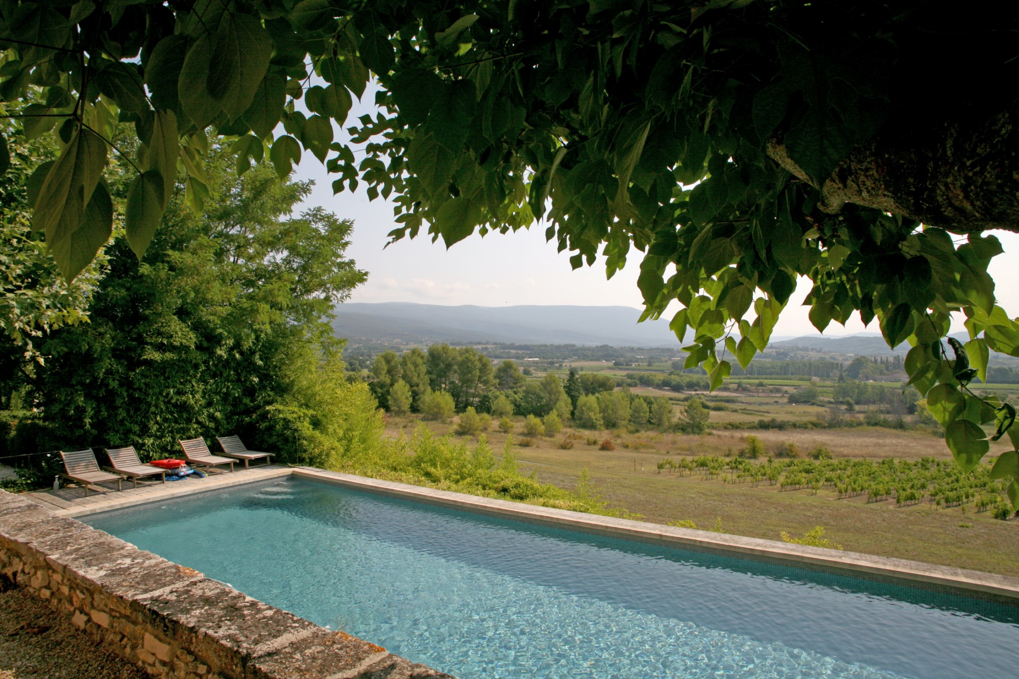 For sale, in Luberon, near a medieval village, exceptional property, on almost 9 hectares with swimming pool