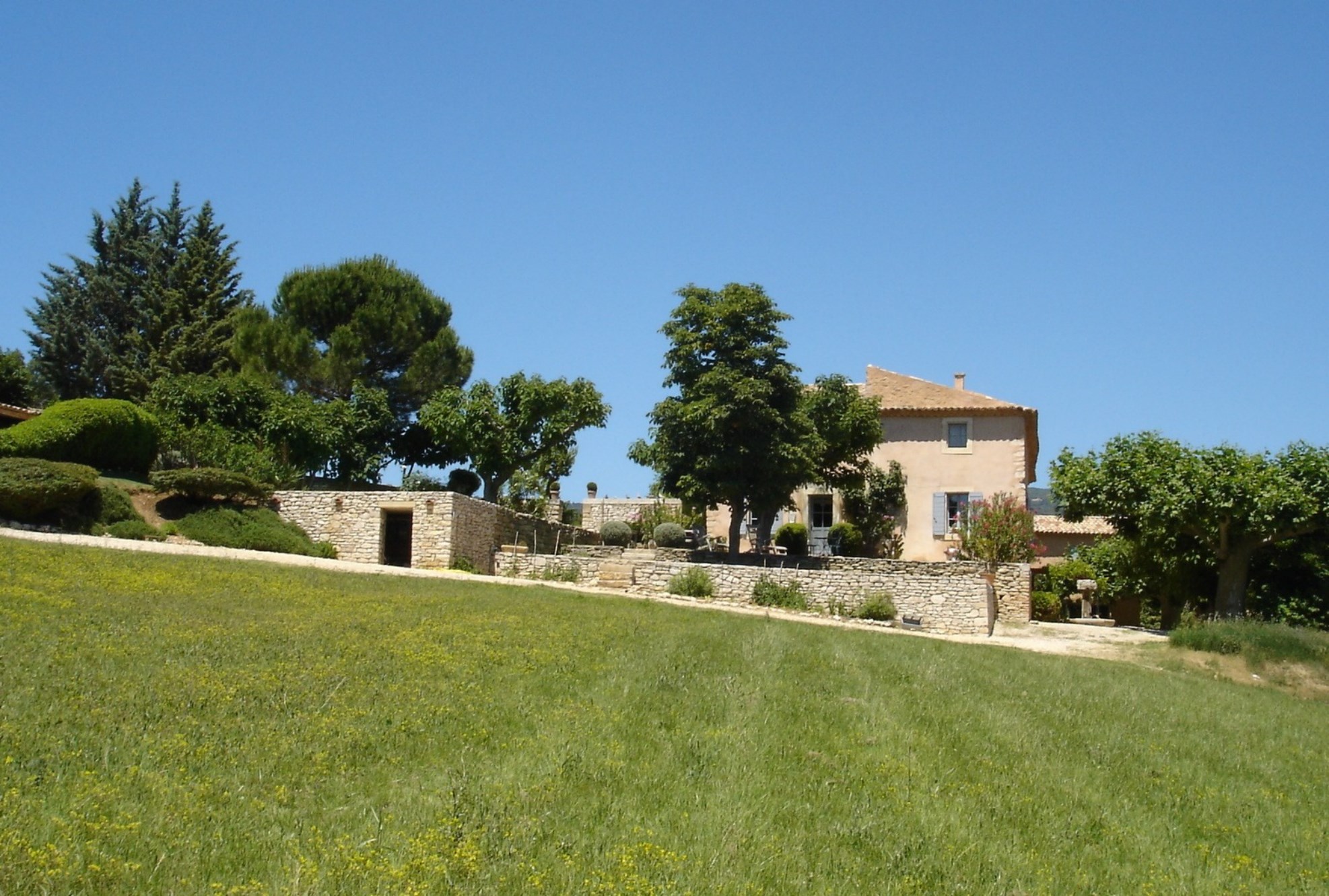 Bastide avec maison de gardien en Luberon