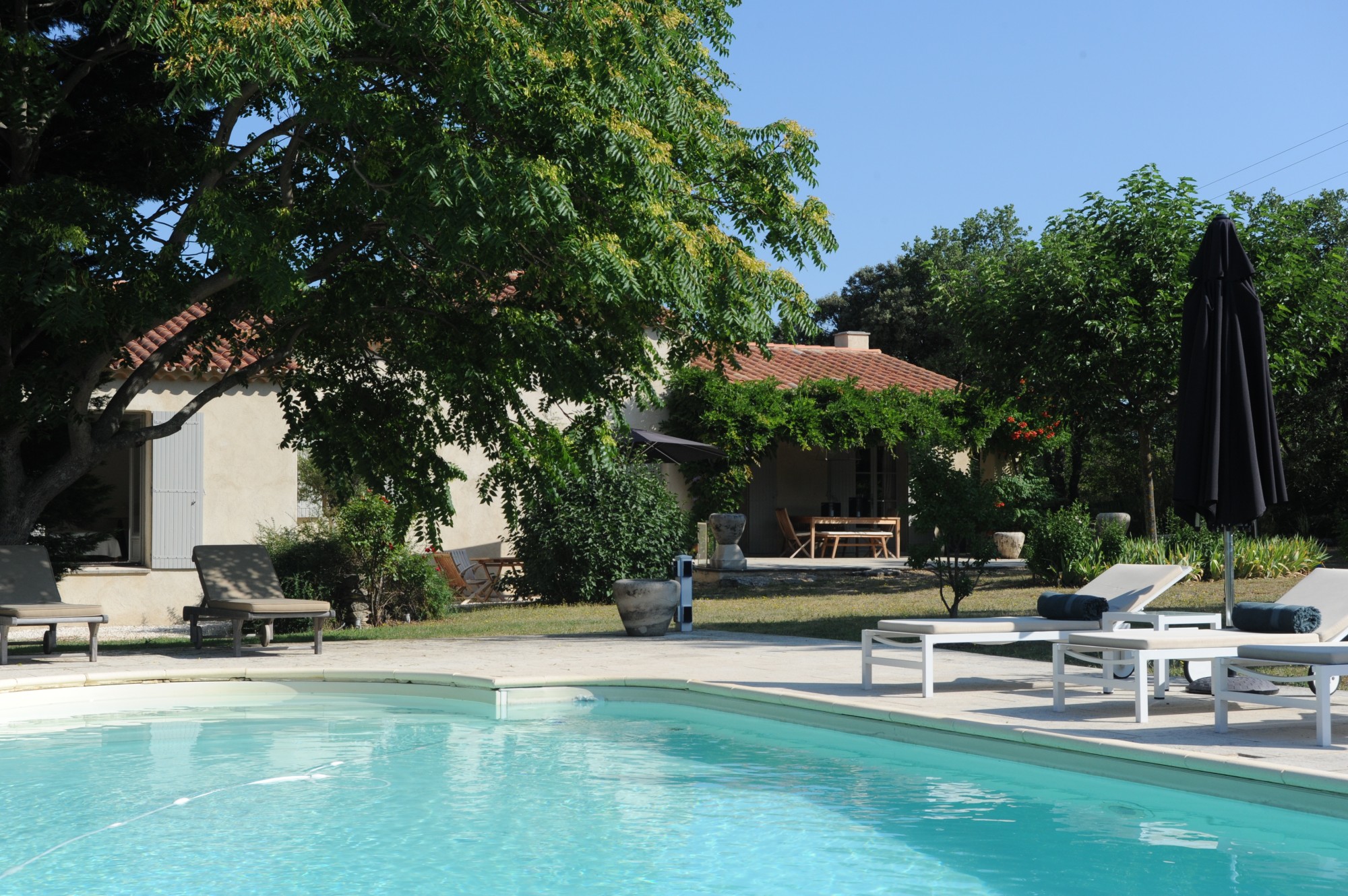 Villa de plain pied avec piscine à vendre