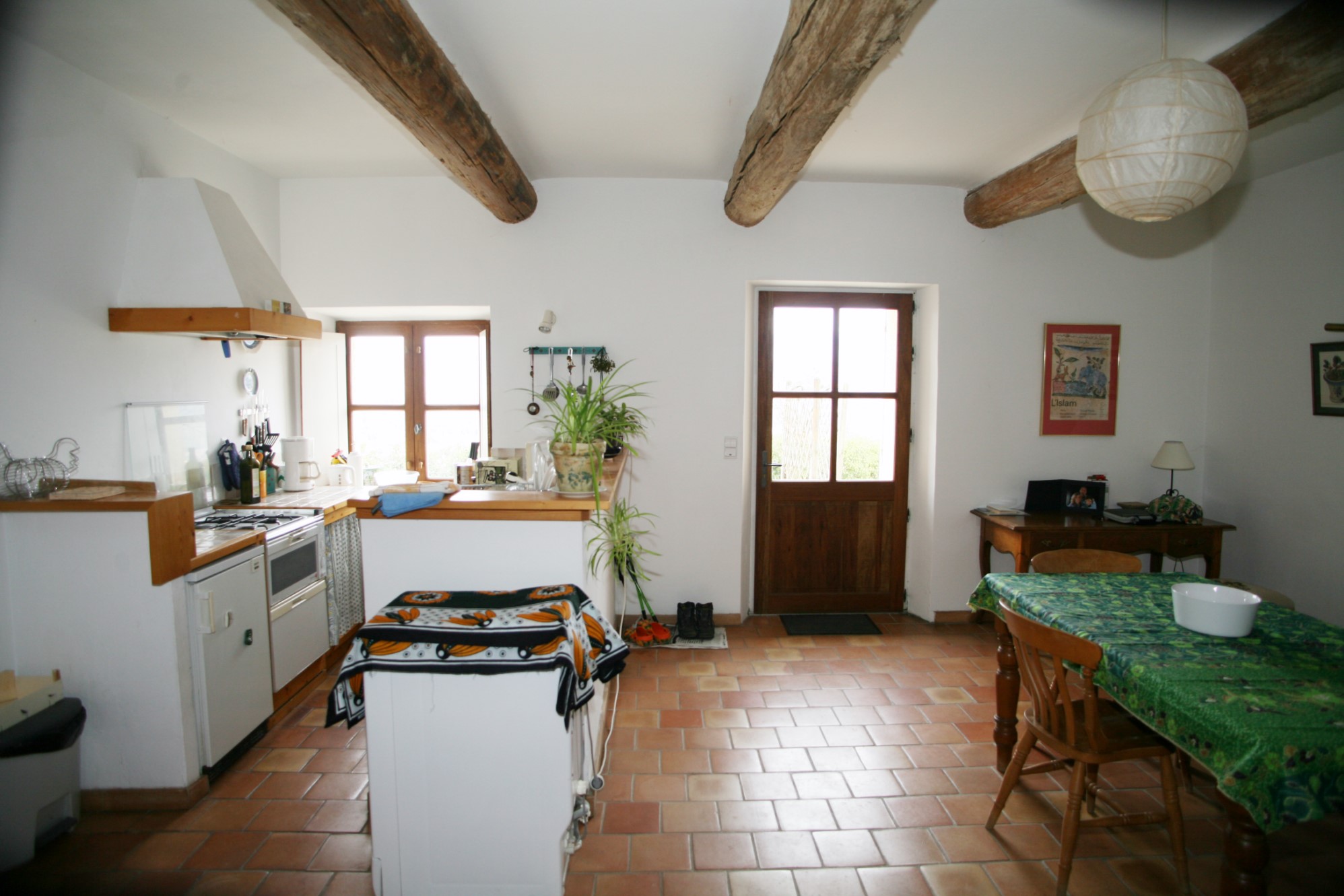 For sale in Gordes, in Luberon, a traditional stone farmhouse with breathtaking views for sale