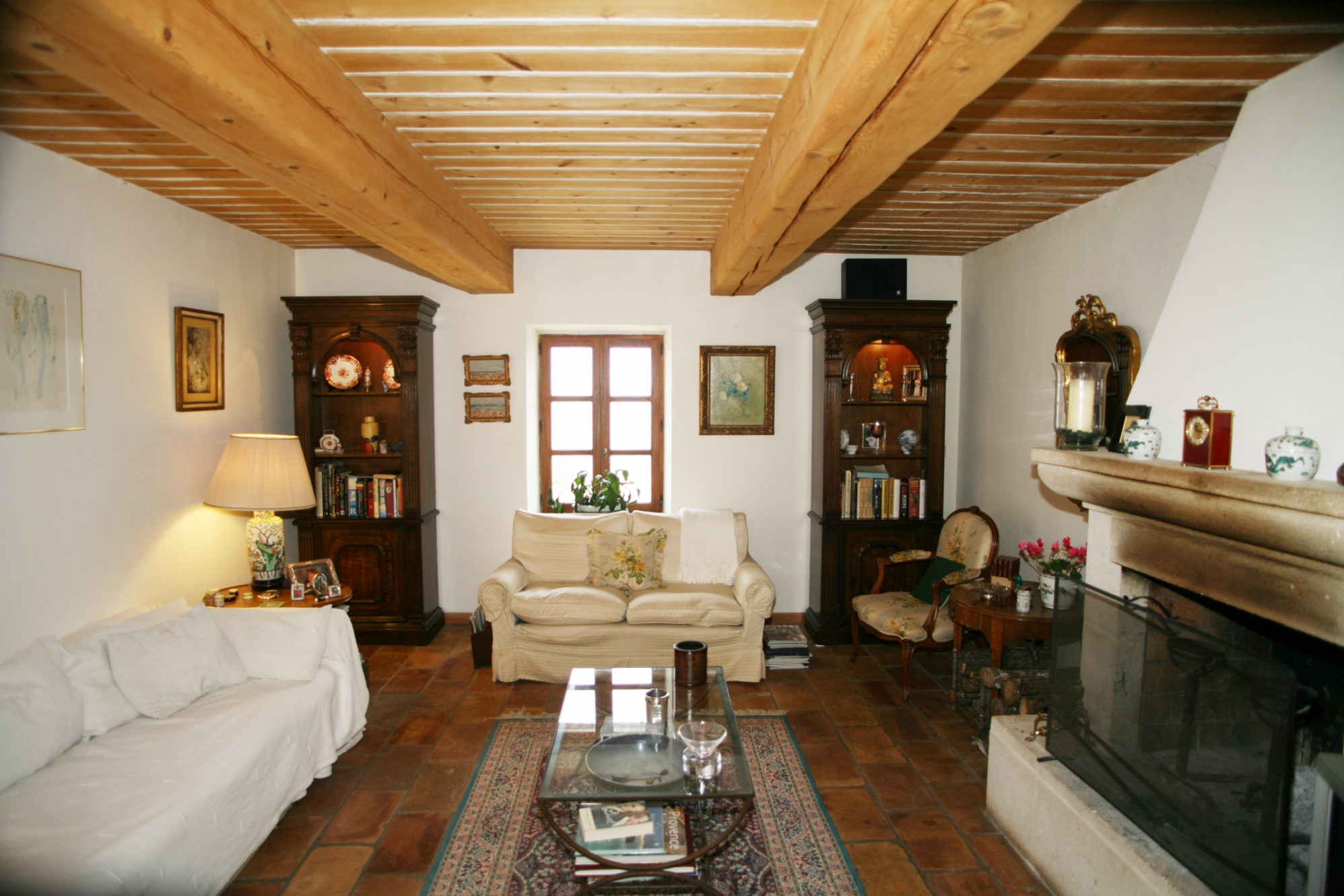 For sale in Gordes, in Luberon, a traditional stone farmhouse with breathtaking views for sale