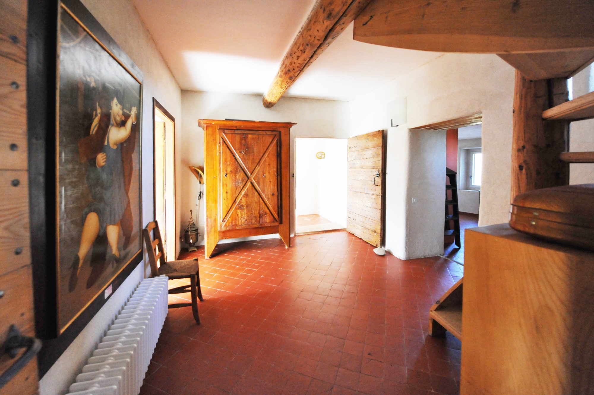 In the heart of the Luberon regional park, for sale, an authentic renovated farmhouse with swimming pool for sale, on more than 1.7 hectares of land with stunning views on a hilltop village