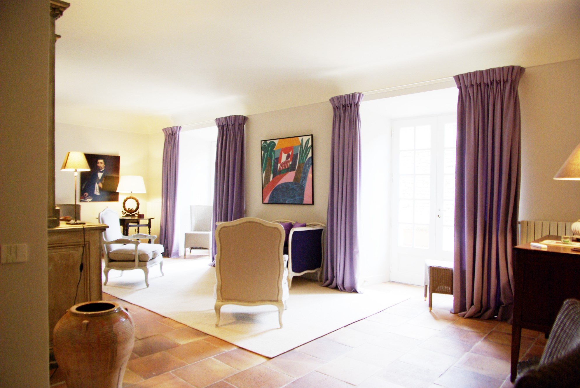 XVIIIth century fully restored farmhouse on over 1,5 hectare of land for sale in Luberon