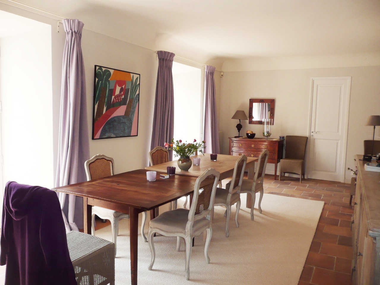 XVIIIth century fully restored farmhouse on over 1,5 hectare of land for sale in Luberon