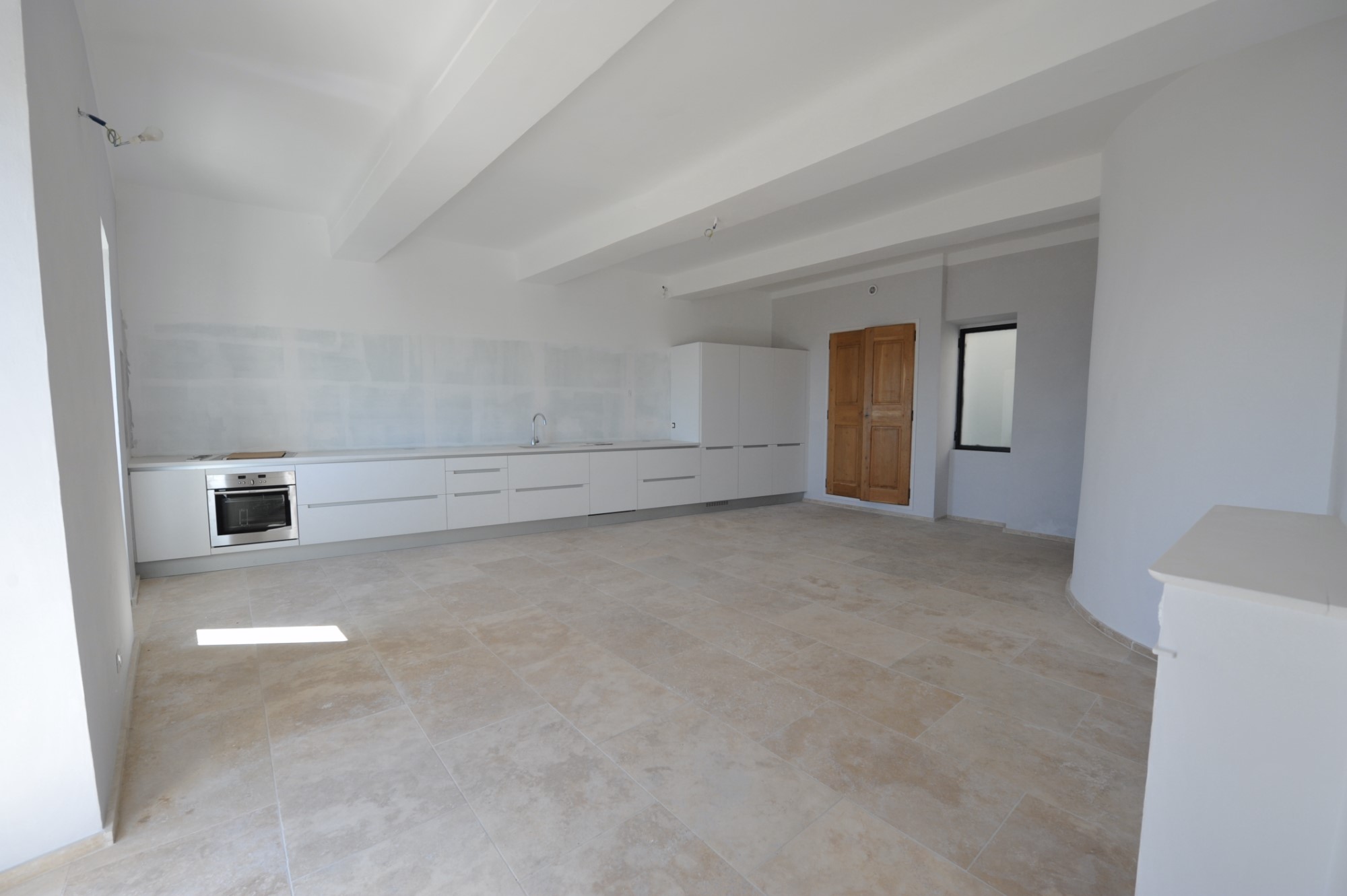 Provence, Luberon, for sale, authentic renovated village house with garden and panoramic views
