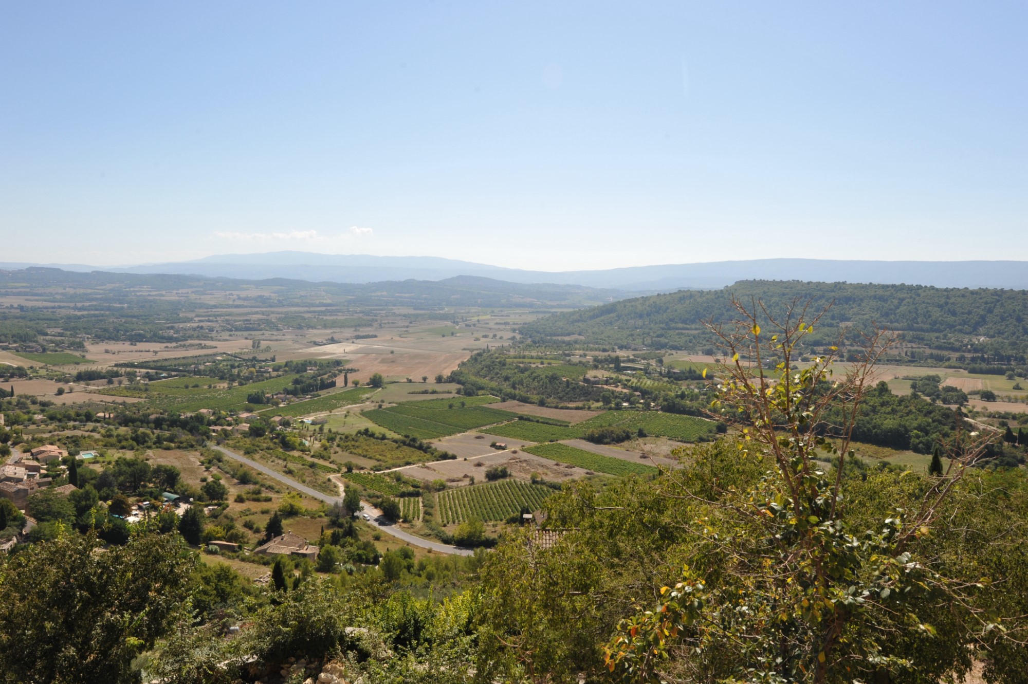 Provence, Luberon, for sale, authentic renovated village house with garden and panoramic views