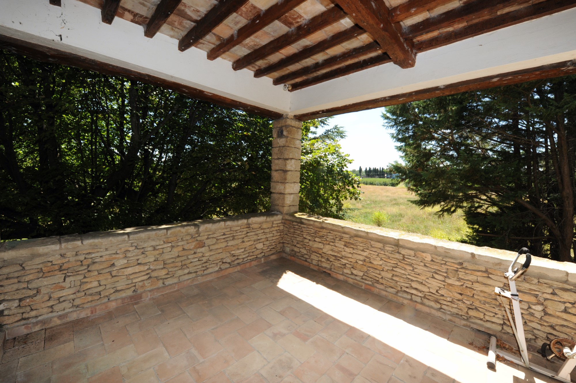 For sale in the Luberon, restored and extended Provencal farmhouse