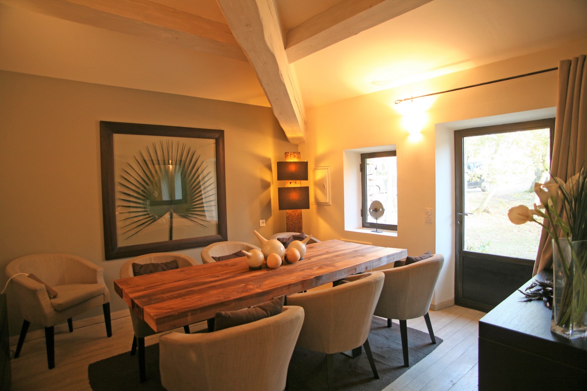 Traditional stone house with magnificent views and pool