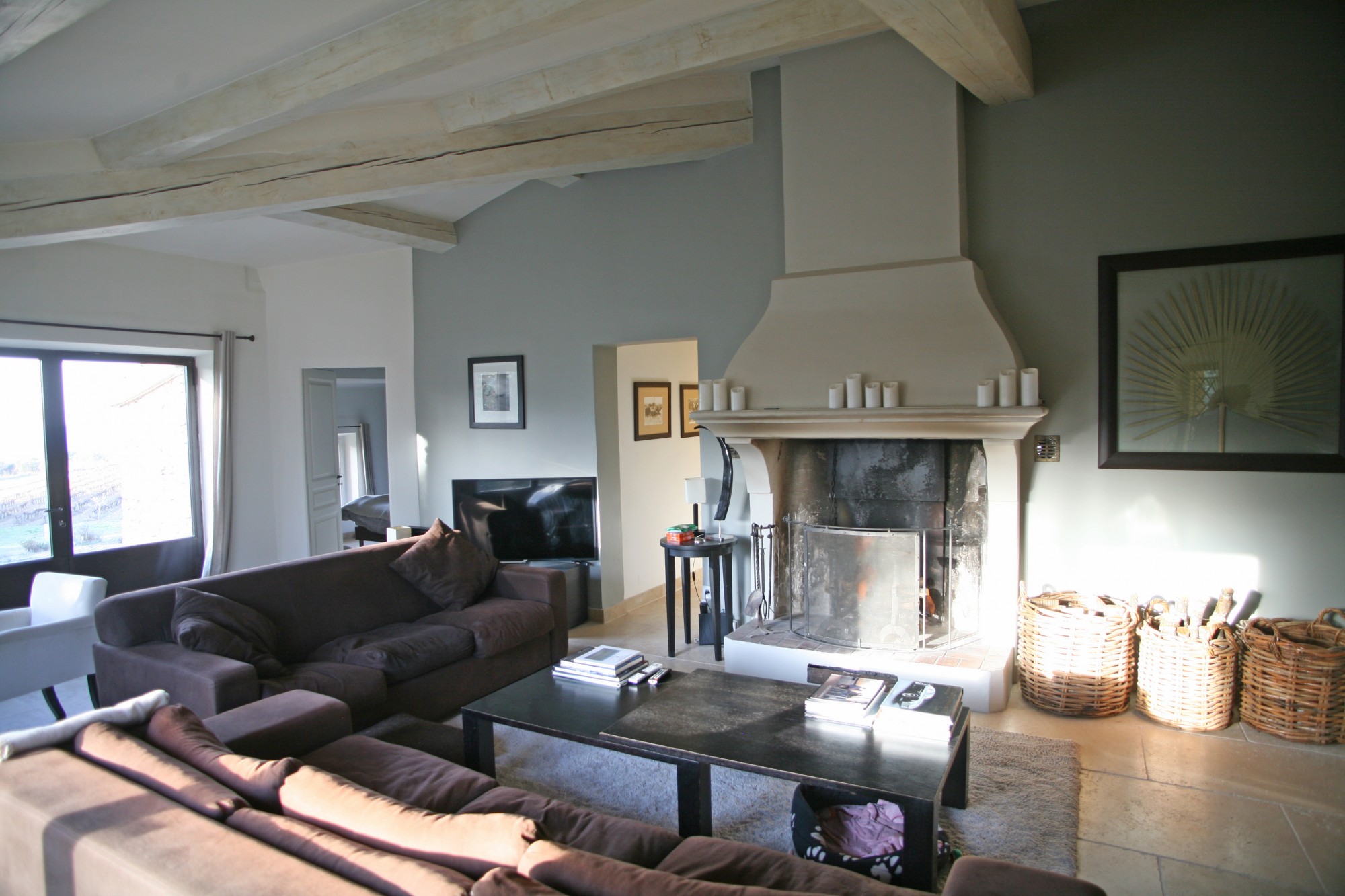Traditional stone house with magnificent views and pool