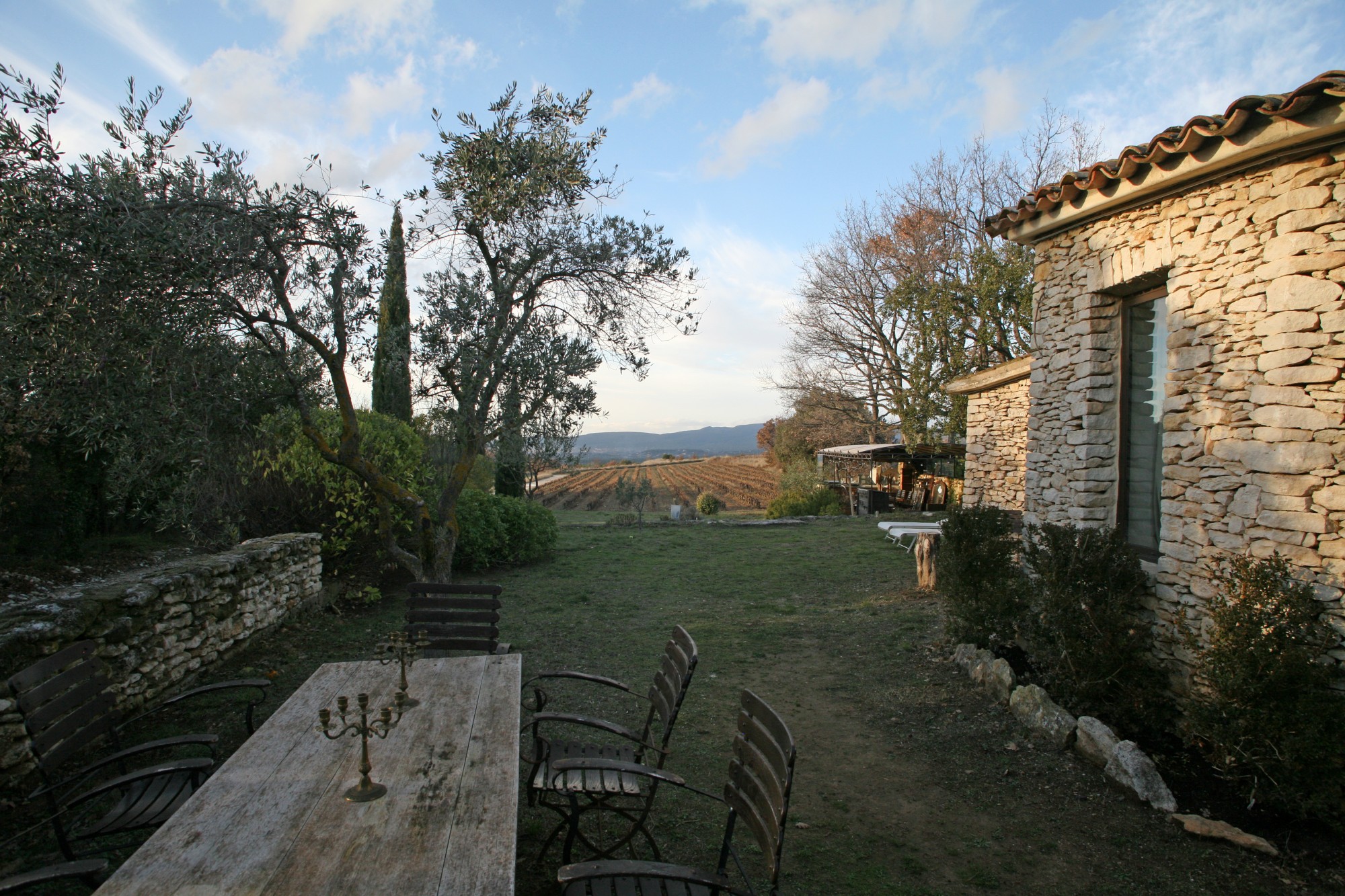 Traditional stone house with magnificent views and pool