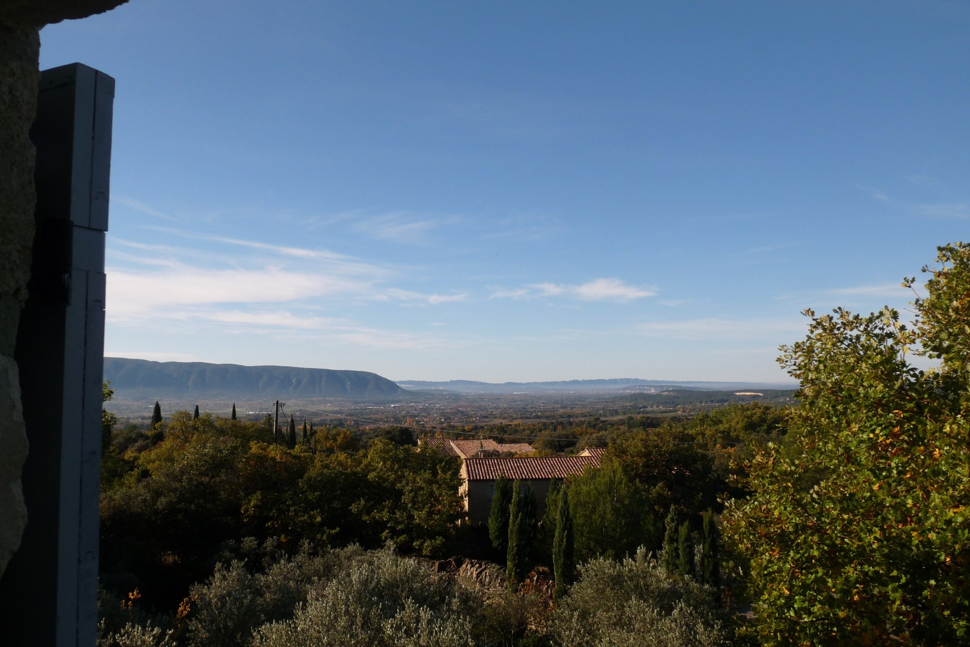 In the Luberon, near a village, beautiful stone house