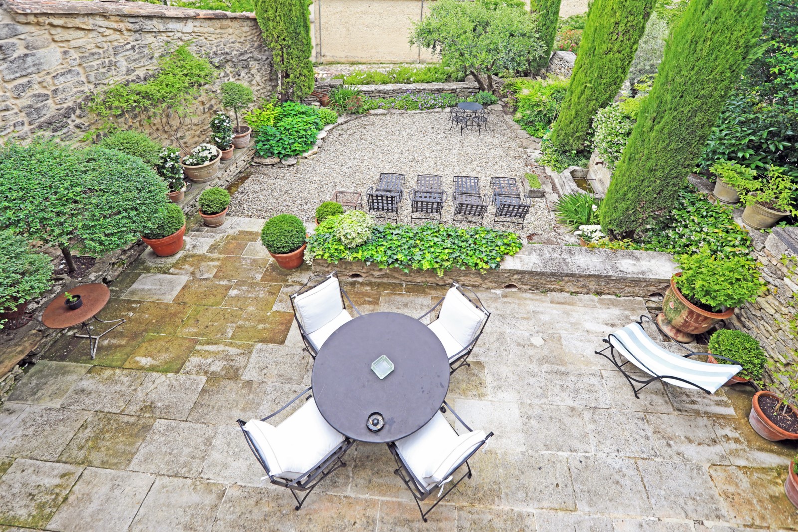 maison de village avec jardin de curé