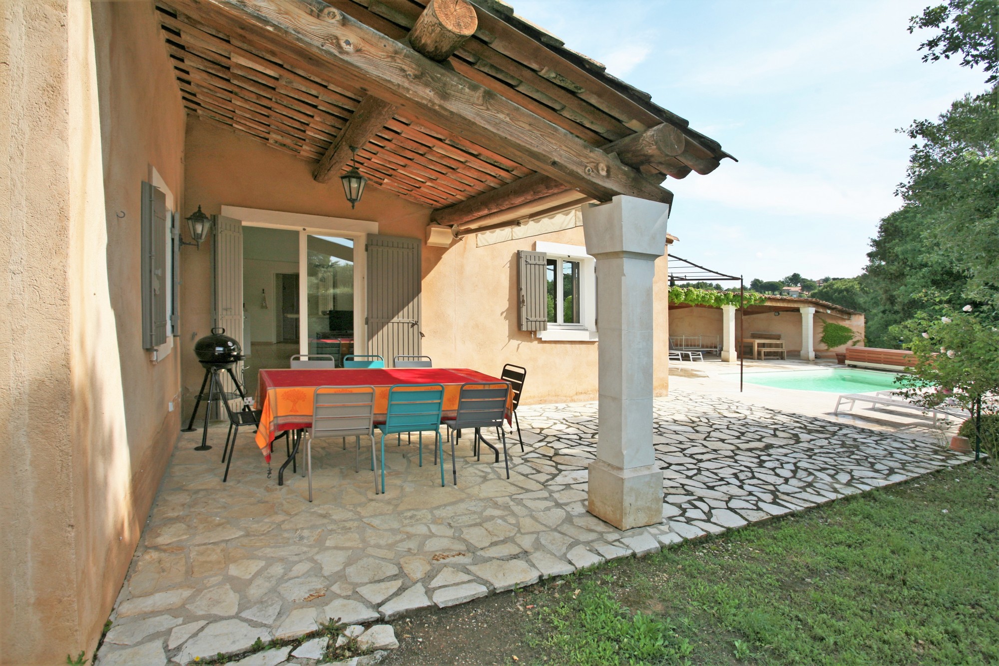 Roussillon – Summer rental in the Luberon, charming recent house with pool in a peaceful area