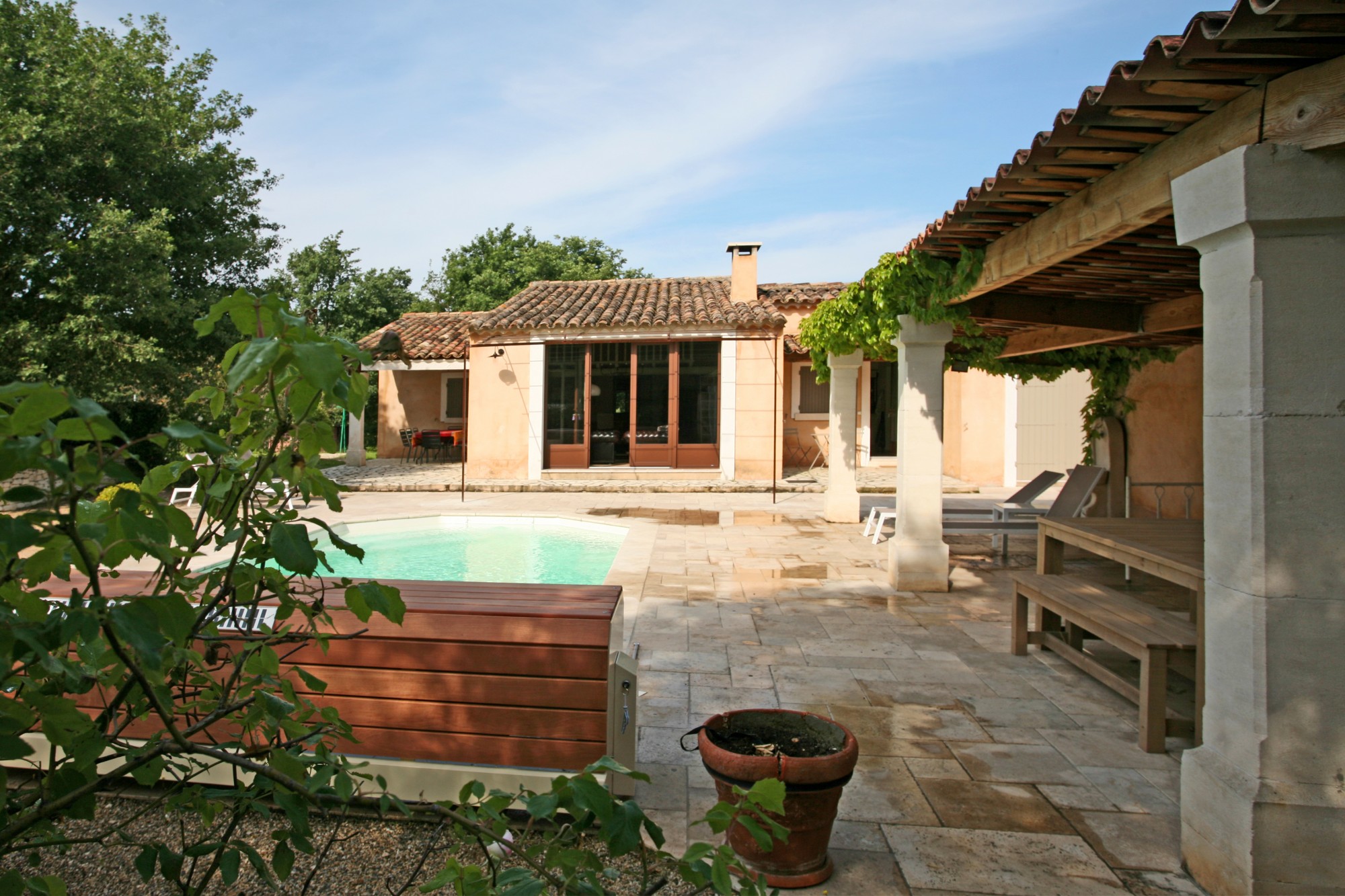 Roussillon – Summer rental in the Luberon, charming recent house with pool in a peaceful area