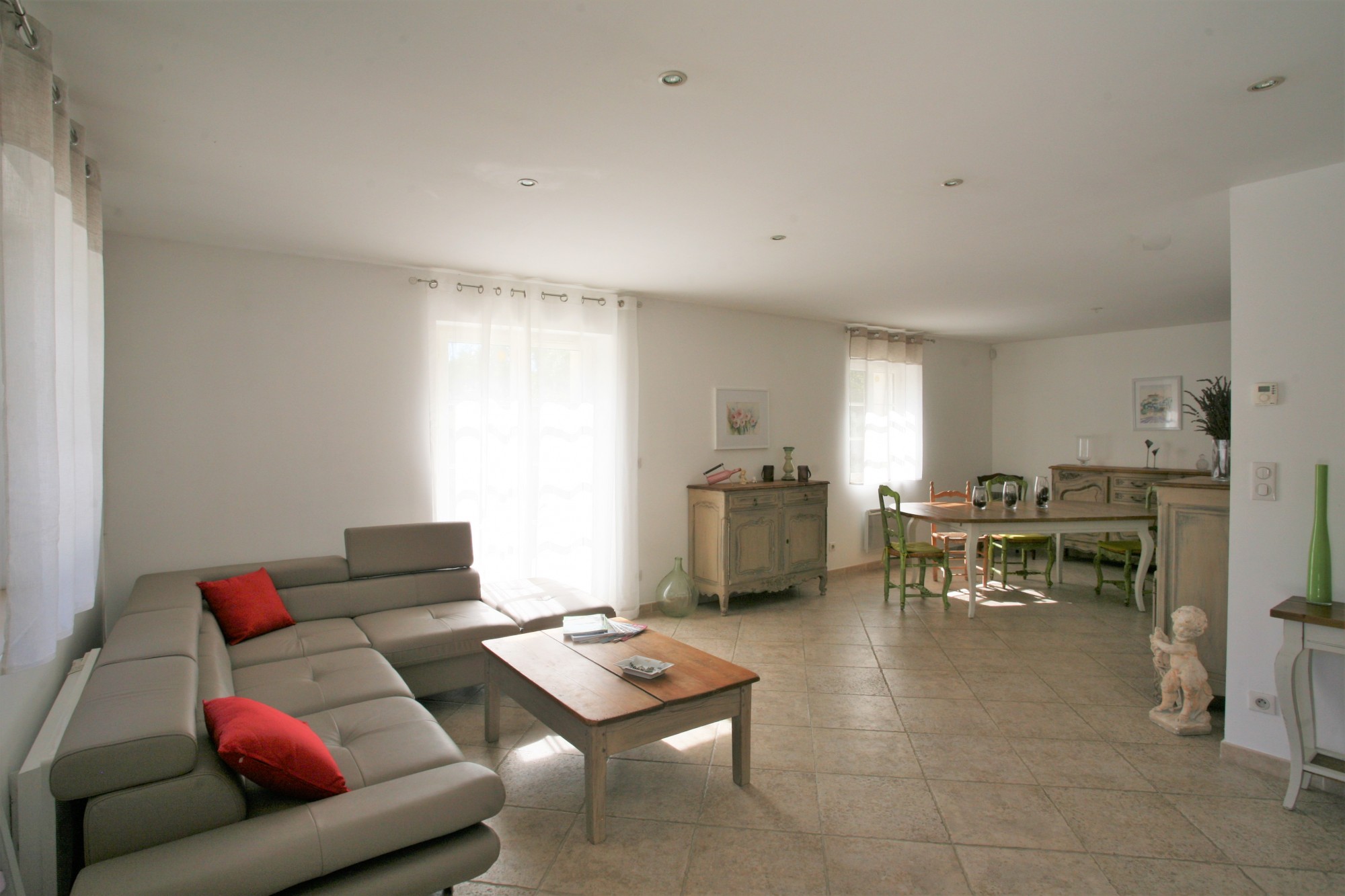 Gordes - For rent in Luberon recent house in dry stone with pool